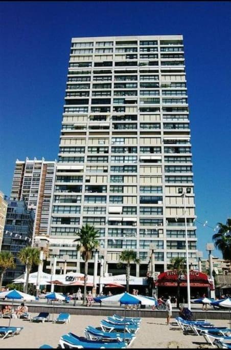 Piso 21 Unico A Pie De Playa En Esquina Appartement Benidorm Buitenkant foto